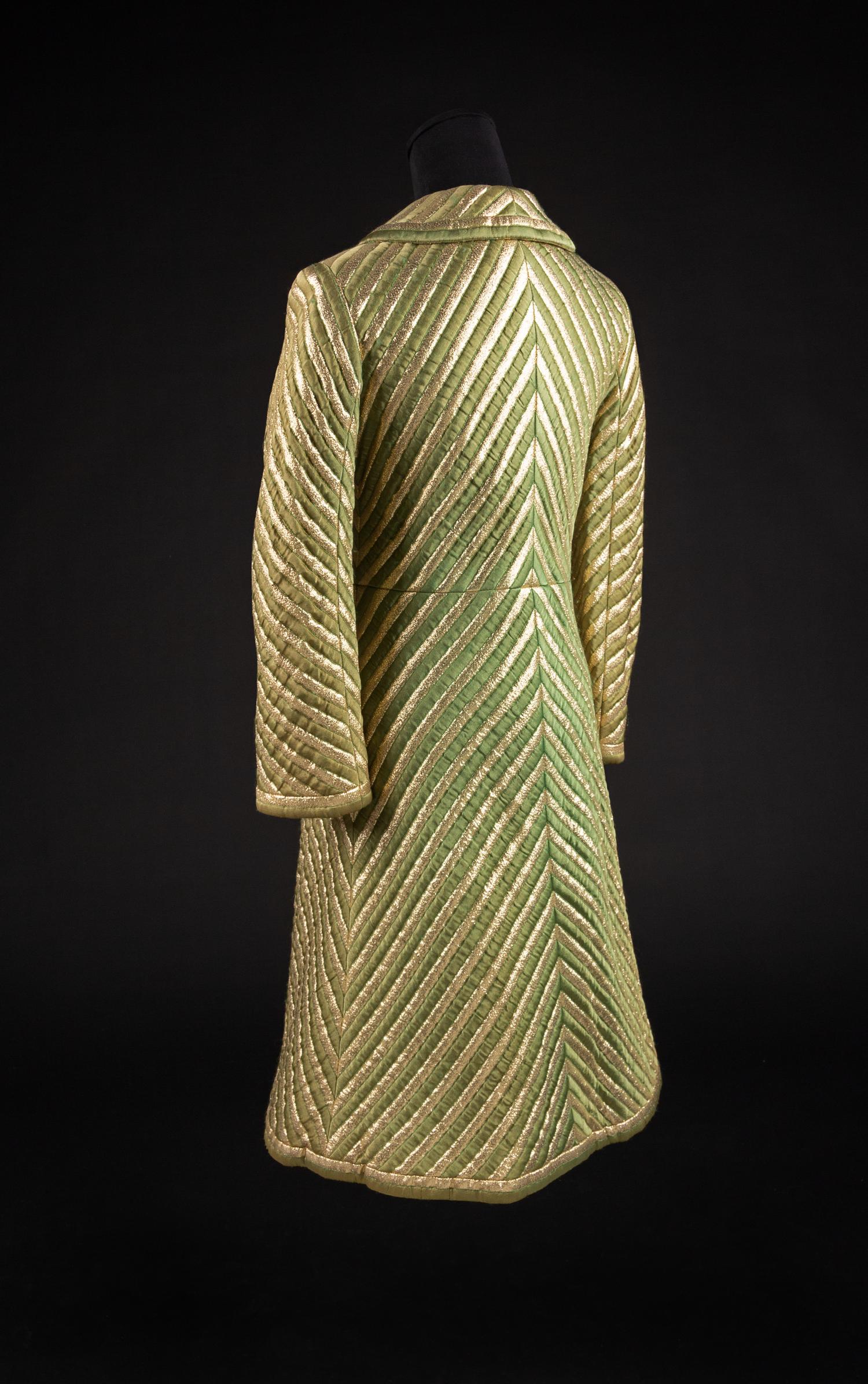 Christian Dior by Marc Bohan Haute Couture Dress and Coat, Autumn-Winter 1967 — Worn by Dame Olivia de Havilland