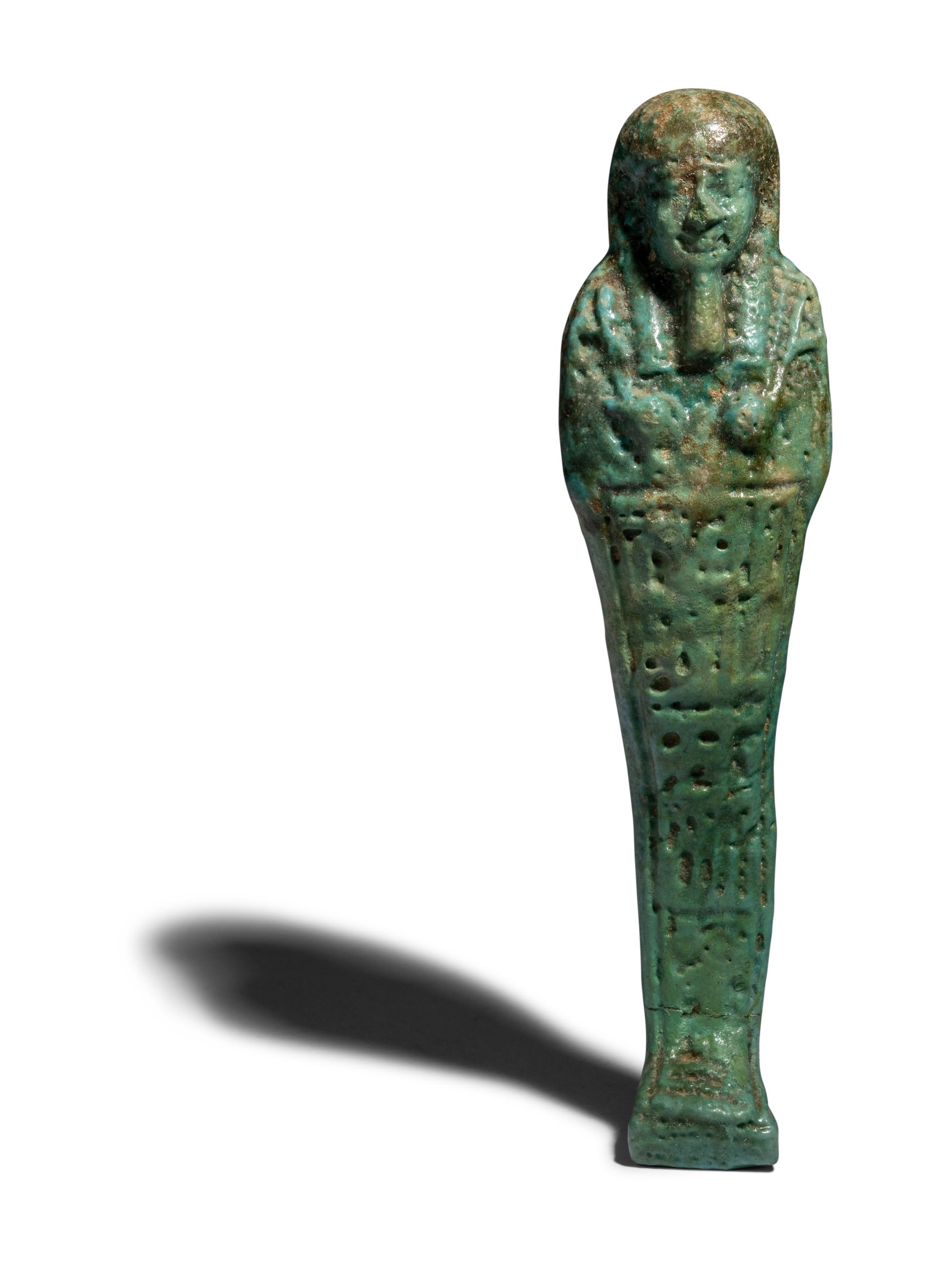 An Egyptian Faience Ushabti