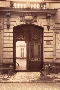 A group of four photographs (Hôtel de Beauvais, 68 rue François Miron , 1902; [Hôtel de Lauzun, quai d'Anjou] , 1905; Hôtel d'Argouges de Lyon, rue Séguier 16 , 1900; Plessis Piquet [Entrée pittoresque, Châtillon] , 1921)