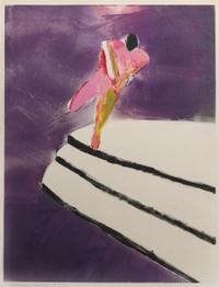 Fritz Scholder, (American, 1937-2005), September Carnival #4