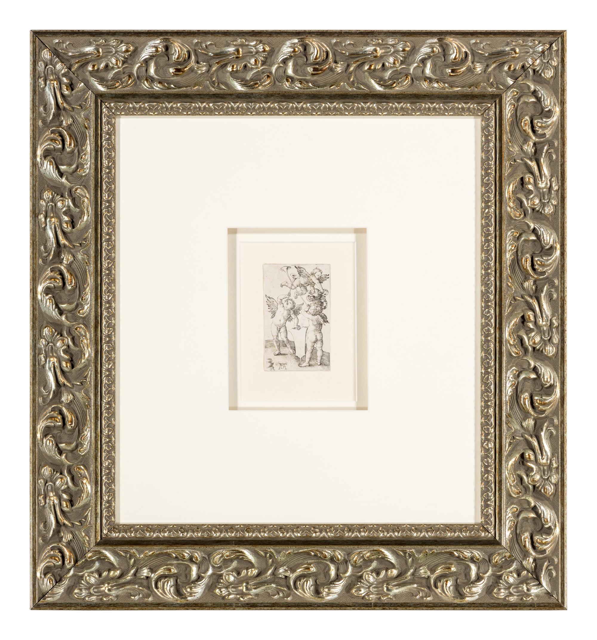 Three Putti With Shield and Helme t, ca. 1500