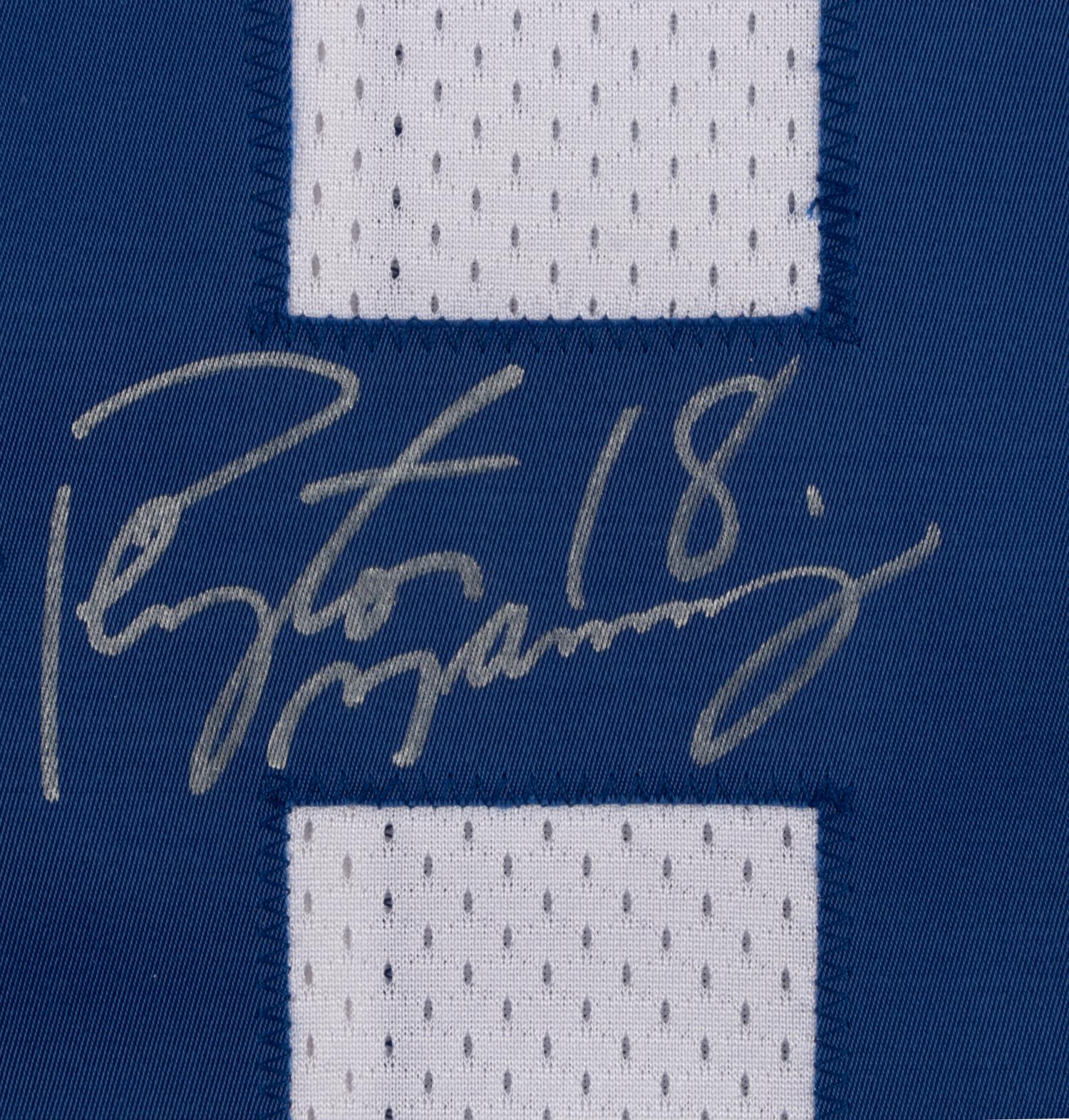 A Peyton Manning Signed Indianapolis Colts Jersey (Puma),