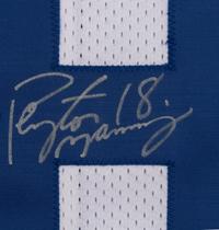 A Peyton Manning Signed Indianapolis Colts Jersey (Puma),