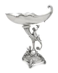 A Reed and Barton Figural Silver-Plate Centerpiece