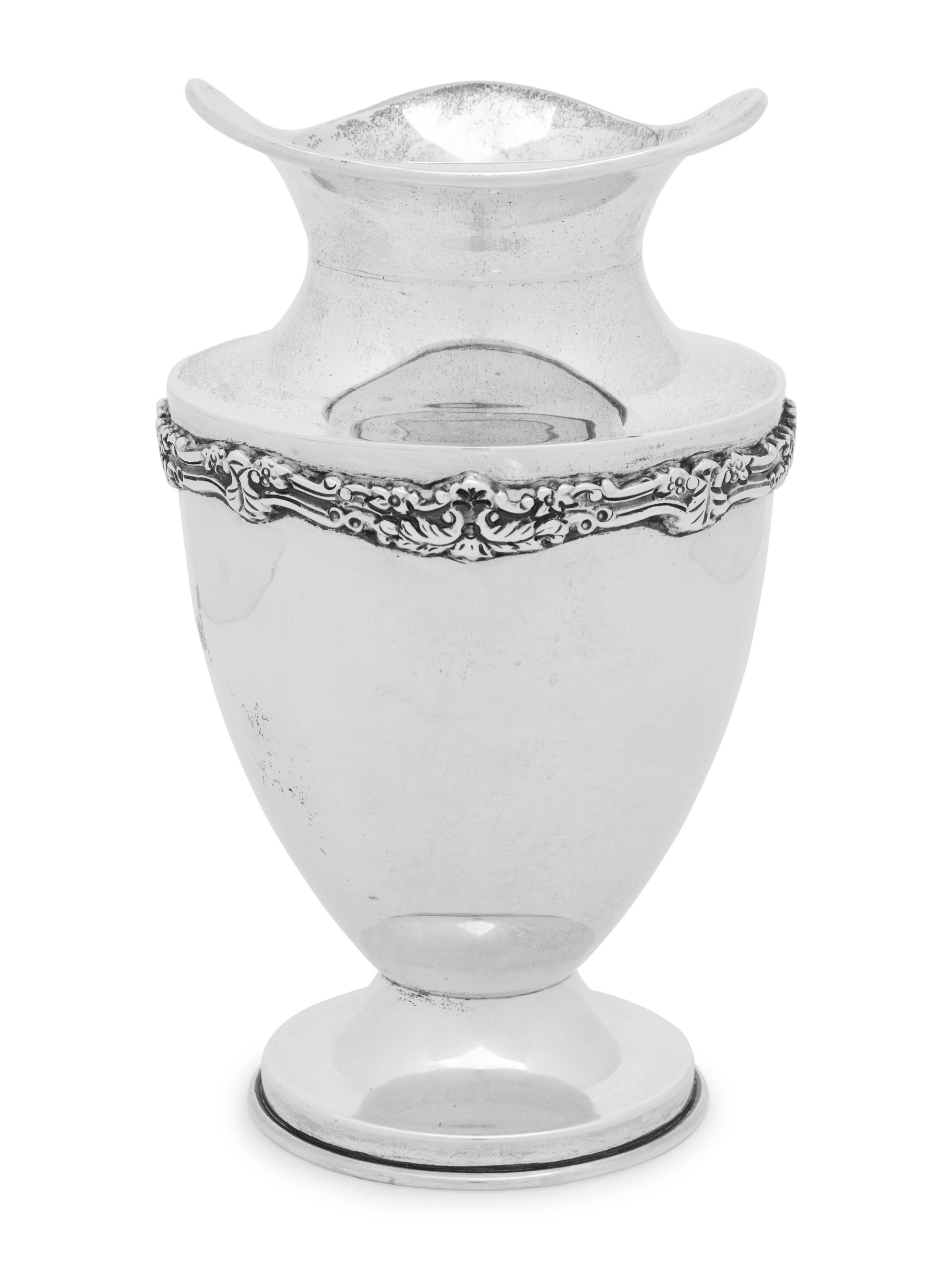 A Mexican Silver Pitcher