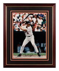 A Cal Ripken Jr. Signed Autograph Photo Formerly Displayed at Mike Ditka’s Restaurant