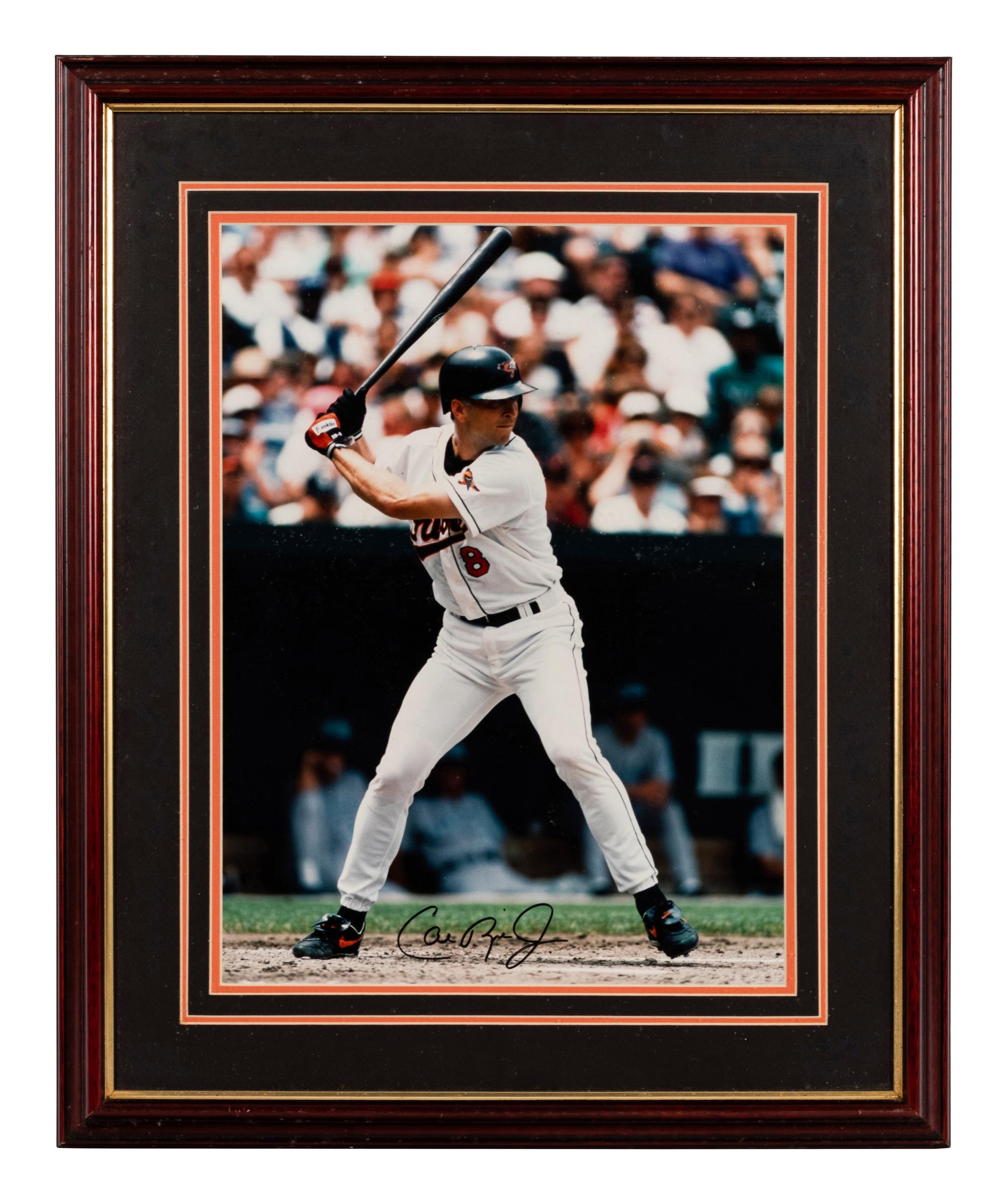 A Cal Ripken Jr. Signed Autograph Photo Formerly Displayed at Mike Ditka’s Restaurant
