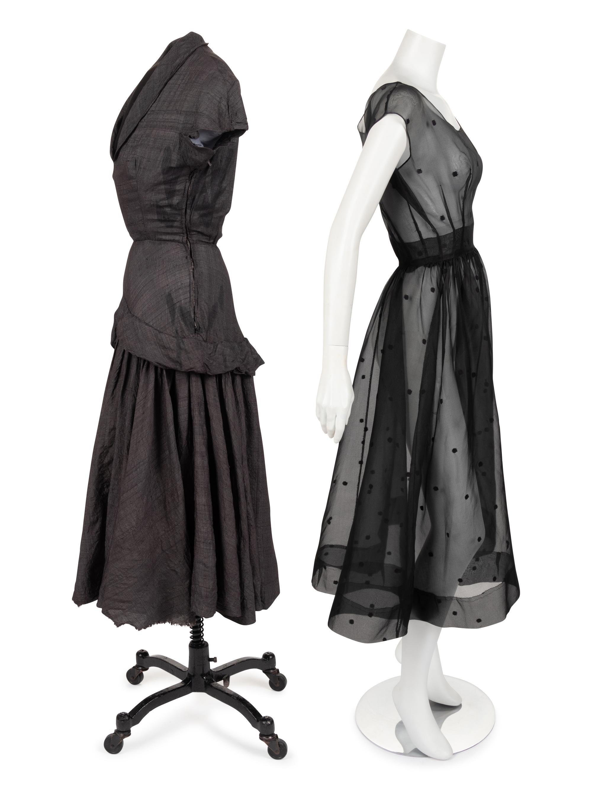 Two Designer Dresses: Attributed to Eisa, ca. 1950