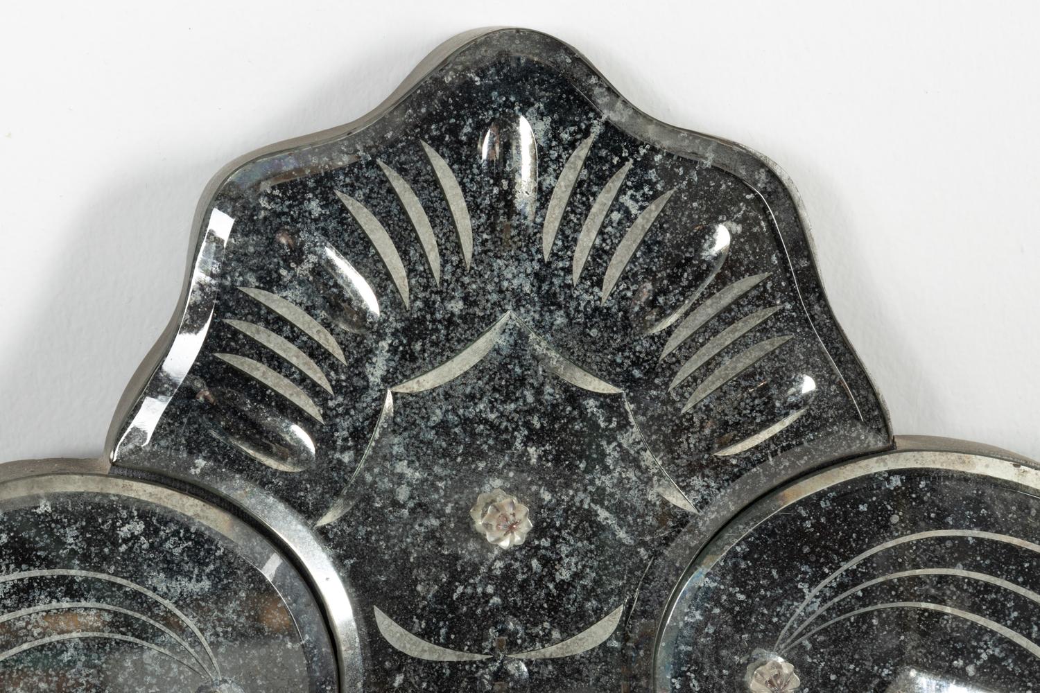 A Venetian Glass Mirror