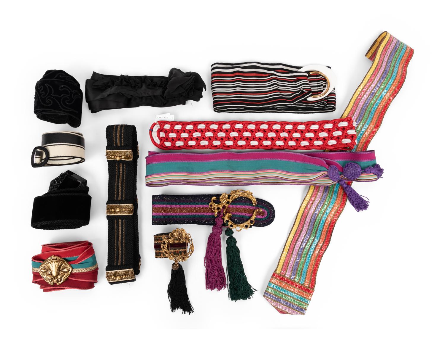 Twelve Designer Belts, 1970-90s