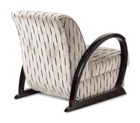 A Pair of Hugues Chevalier Sycamore Liberty Armchairs
