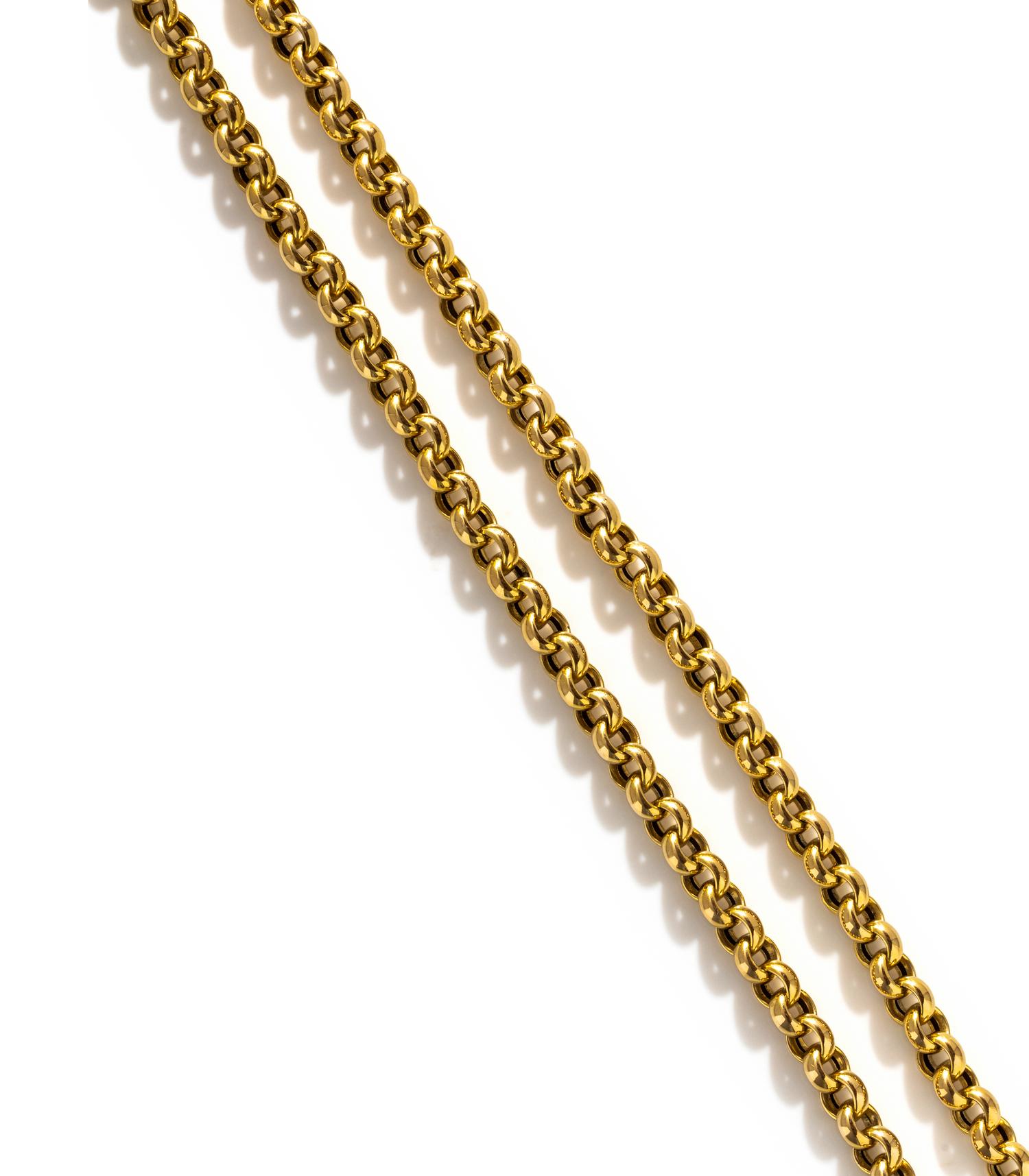 YELLOW GOLD NECKLACE