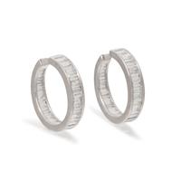 DIAMOND HOOP EARRINGS