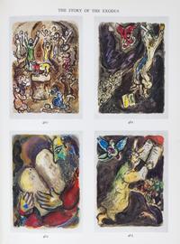 (CHAGALL, MARC) MOURLOT, FERNAND. Chagall lithograph III. Boston, (1969). Original litho. dj and frontispiece.
