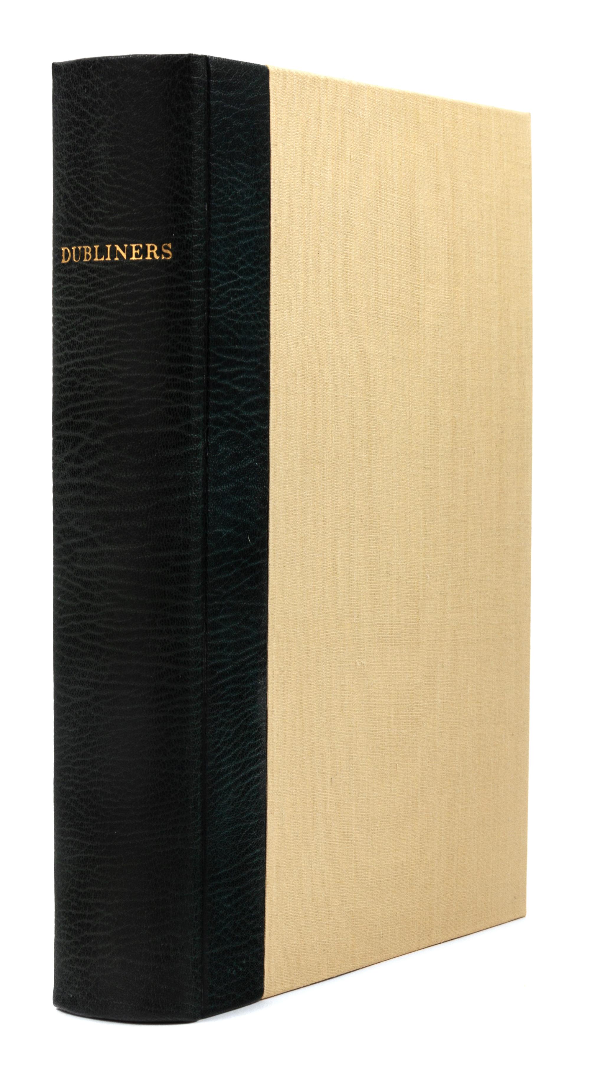 [LIMITED EDITIONS CLUB]. JOYCE, James (1882-1941). Dubliners. [Hadley, MA and New York]: Wild Carrot Letterpress and Heritage Printers for The Limited Editions Club, 1986.
