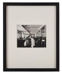 Finishing Room , Jacquartronic Bobbin Array #2, and Quality Control (a group of 3 works), 1993