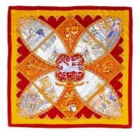 Hermès 90cm Silk Scarf