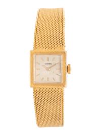 CERTINA, YELLOW GOLD WATCH