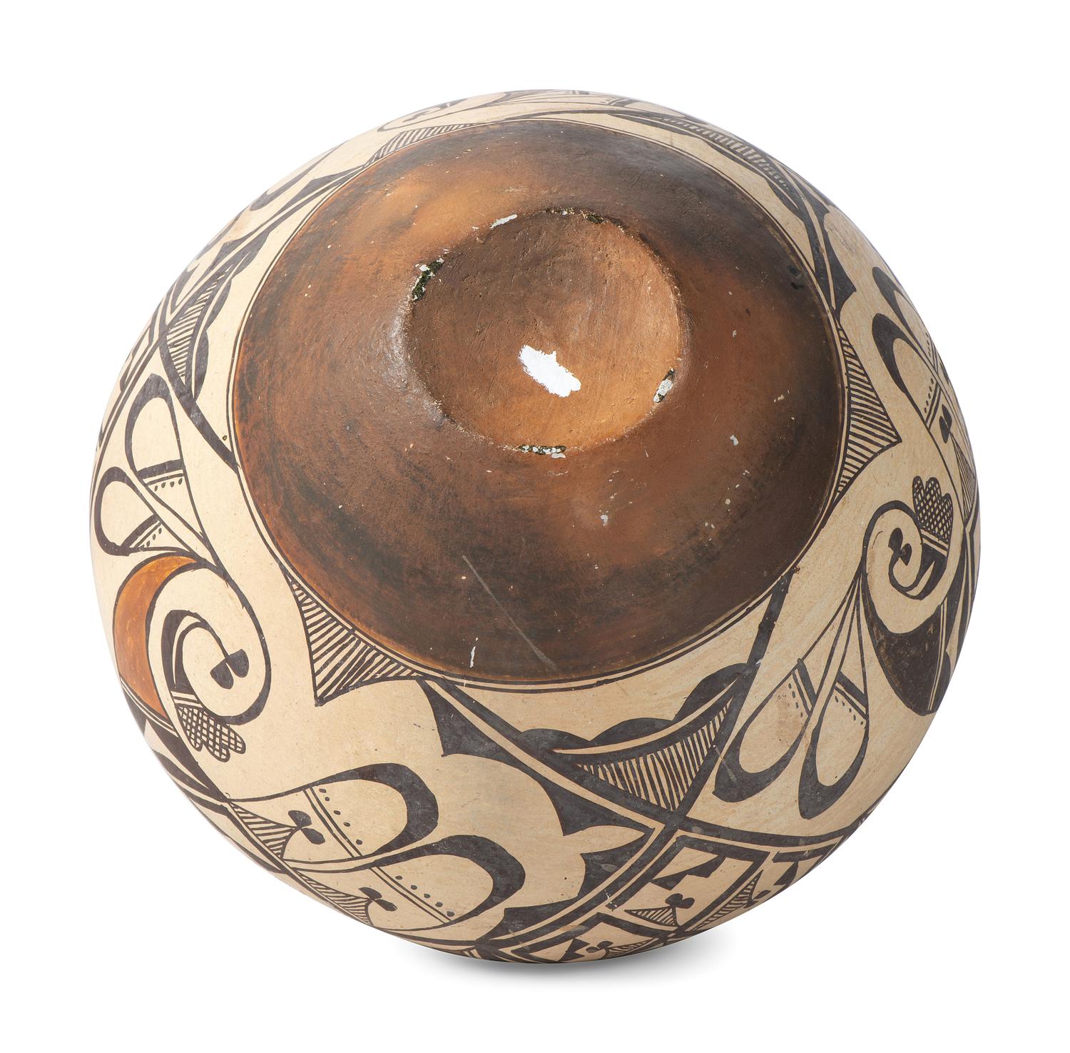 Acoma Polychrome Pottery Jar