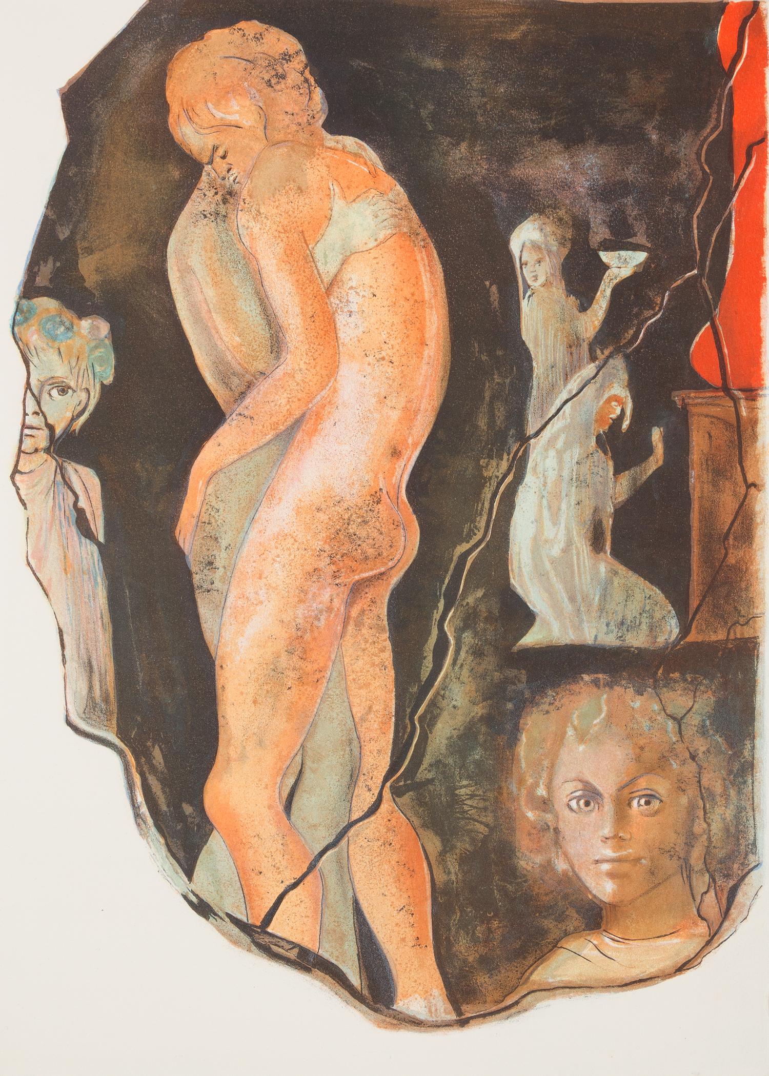 PETRONIUS ARBITER (ca 27-66 A.D.) Leonor FINI, illustrator. Satricon. 1970. LIMITED EDITION SIGNED with an EXTRA SUITE of lithographs.