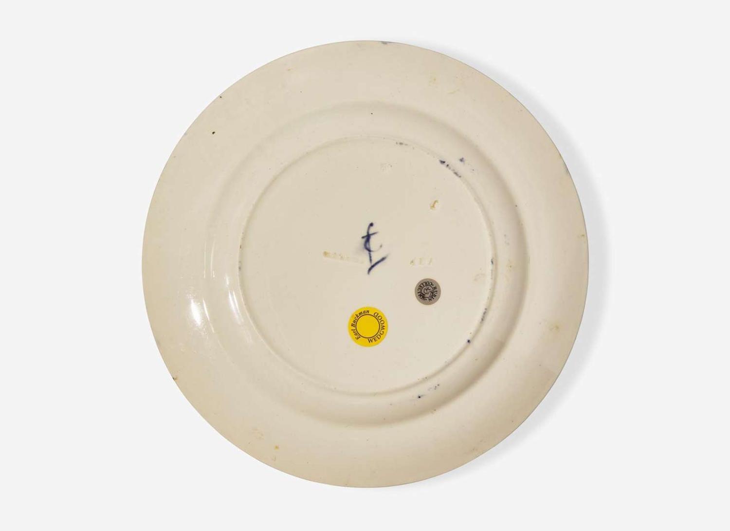 A Wedgwood Thérèse Lessore Decorated Queensware Plate, UK, circa 1924
