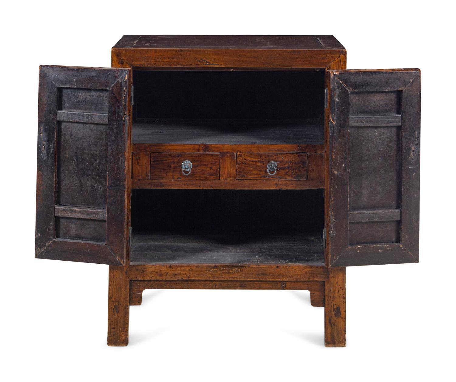 A Chinese Softwood Cabinet