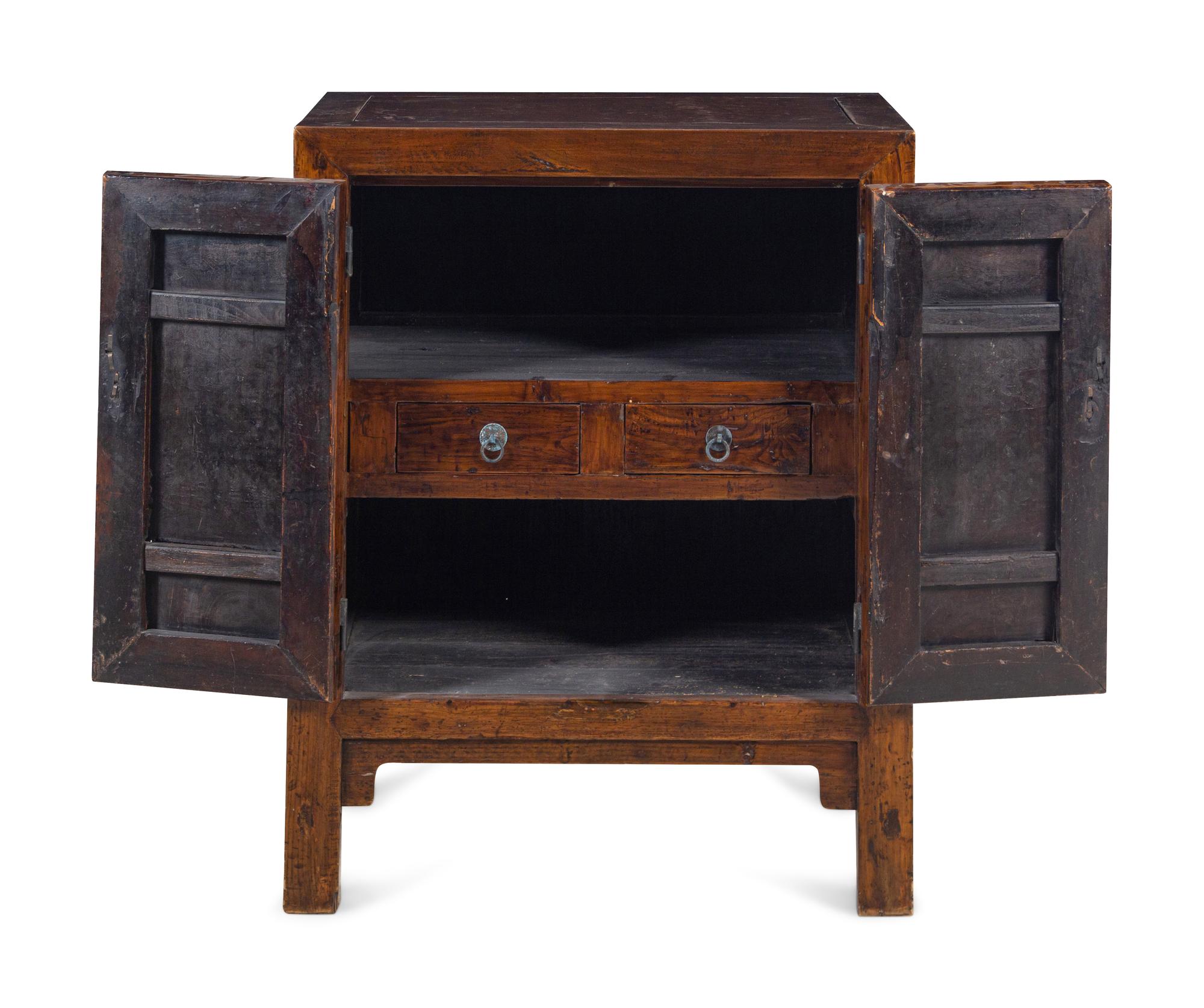 A Chinese Softwood Cabinet