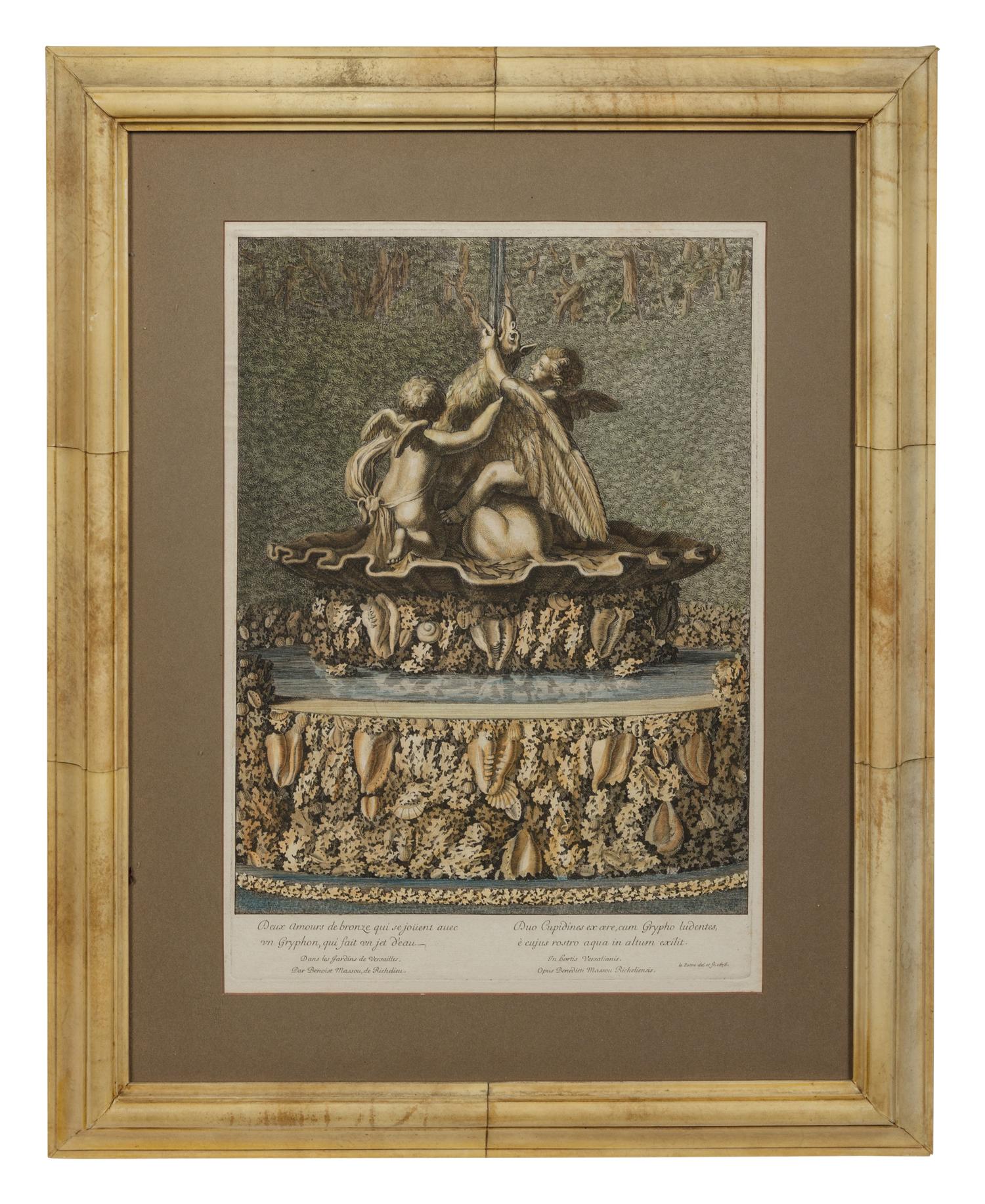 A Group of Handcolored Engravings