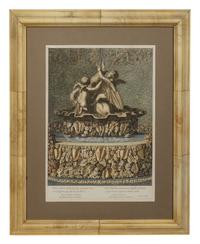 A Group of Handcolored Engravings