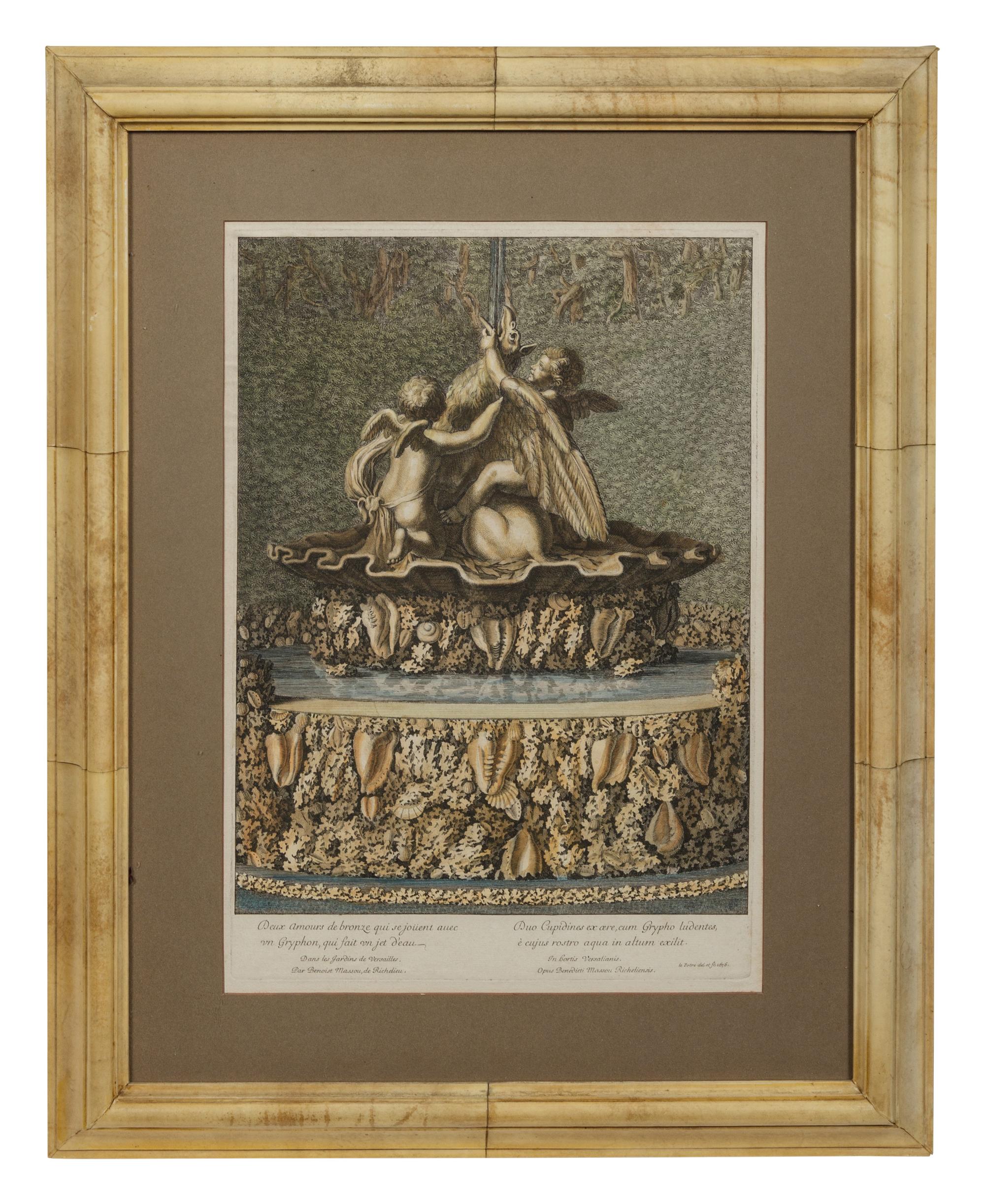 A Group of Handcolored Engravings
