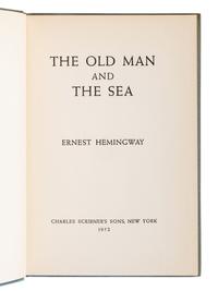 HEMINGWAY, Ernest (1899-1961). The Old Man and the Sea. New York: Charles Scribner’s Sons, 1952.
