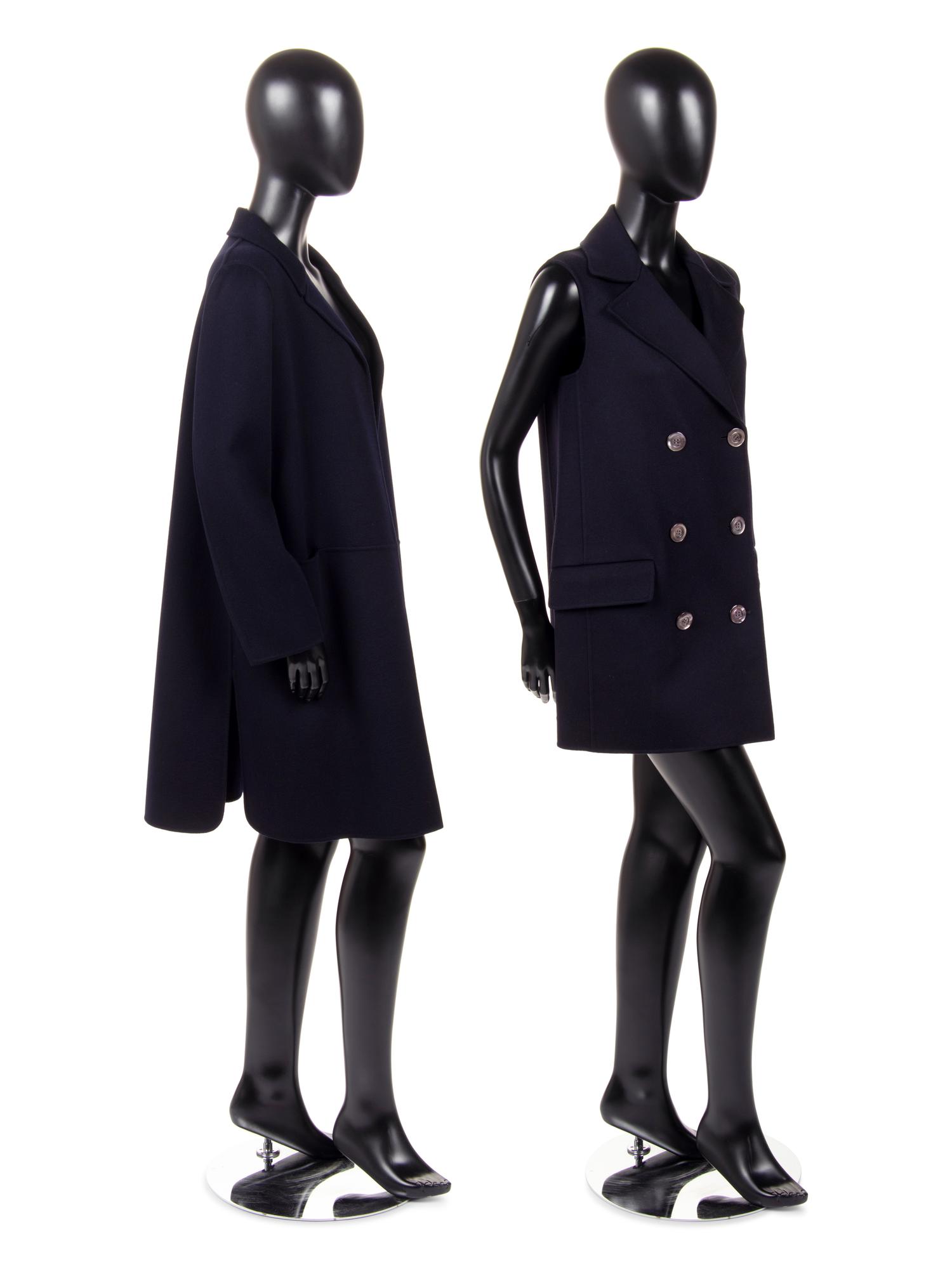Two Designer Cashmere Jackets: One Christian Dior, One Giorgio Armani