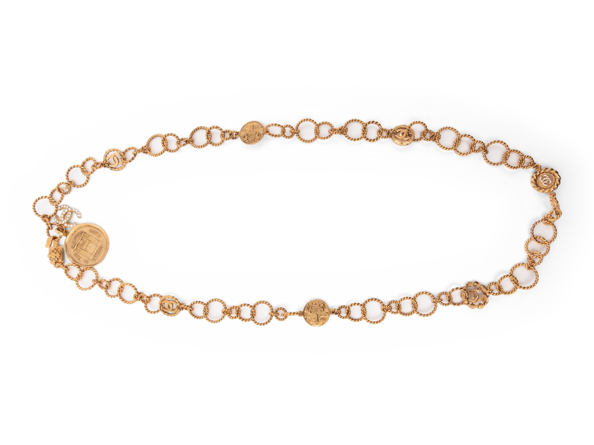 Chanel Coin and Chain Belt, Fall 2005