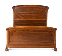 Art Nouveau Bed, c. 1900