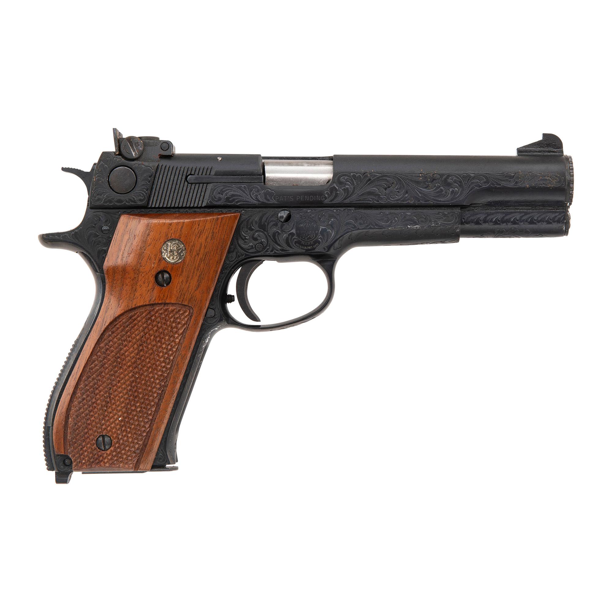*Factory Class A Engraved Smith & Wesson Model 52-2 Pistol in Factory Box