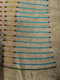 Crow Beaded Elk Hide Robe