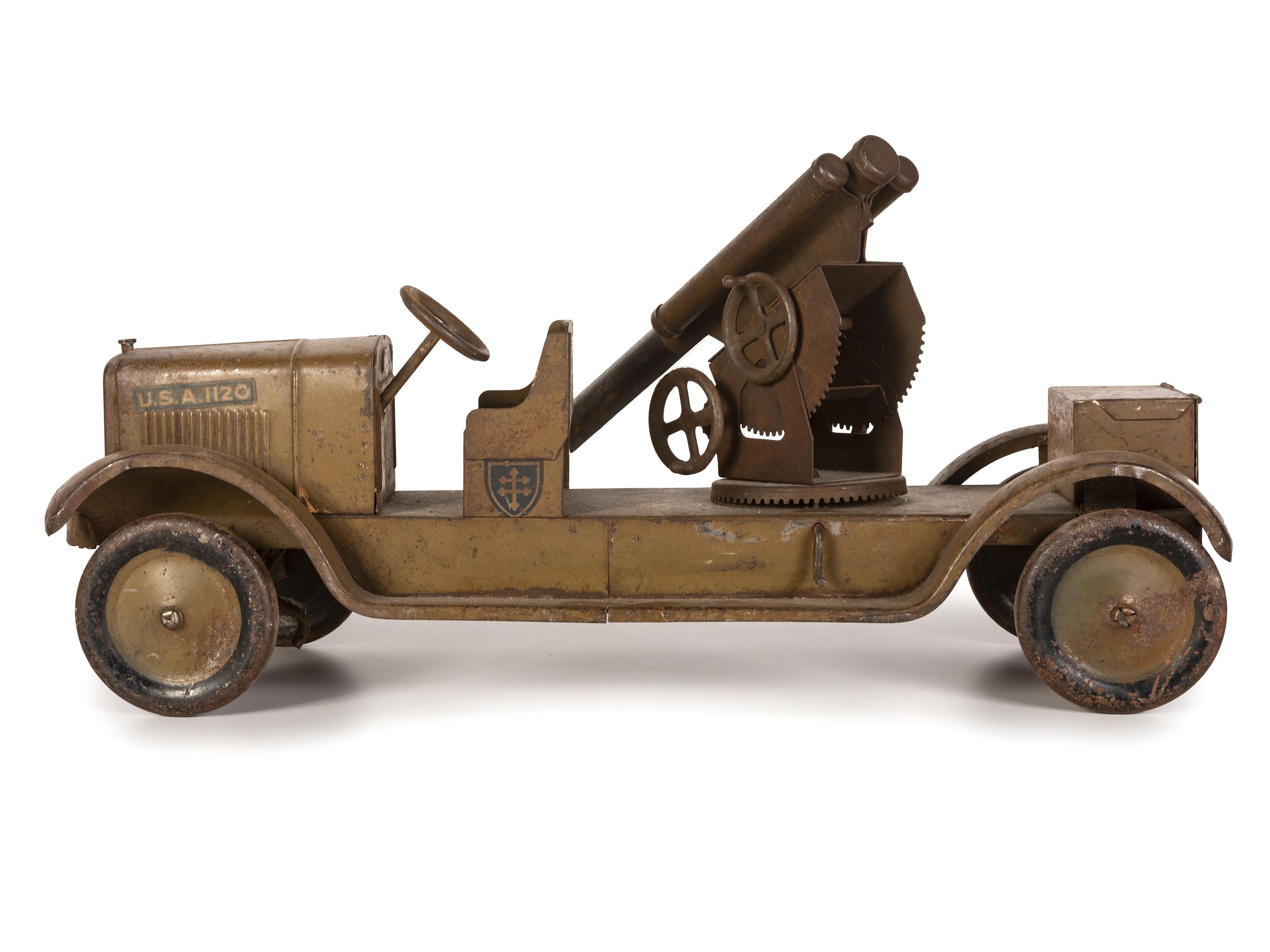 A Pressed Steel 'Sonny' U.S.A. 1120 Anti-Aircraft Truck