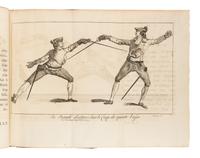 OLIVIER, J. (fl. ca 1770). Fencing Familiarized: or a New Treatise on the Art of Sword Play. | L'Art des Armes Simplifié . London and York: Jean Bell, C. Etherington, [1771]