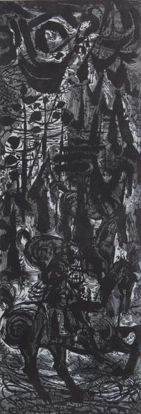 Misch Kohn, (American, 1916-2002), Three Kings, 1957 and Processional, 1955 (two works)