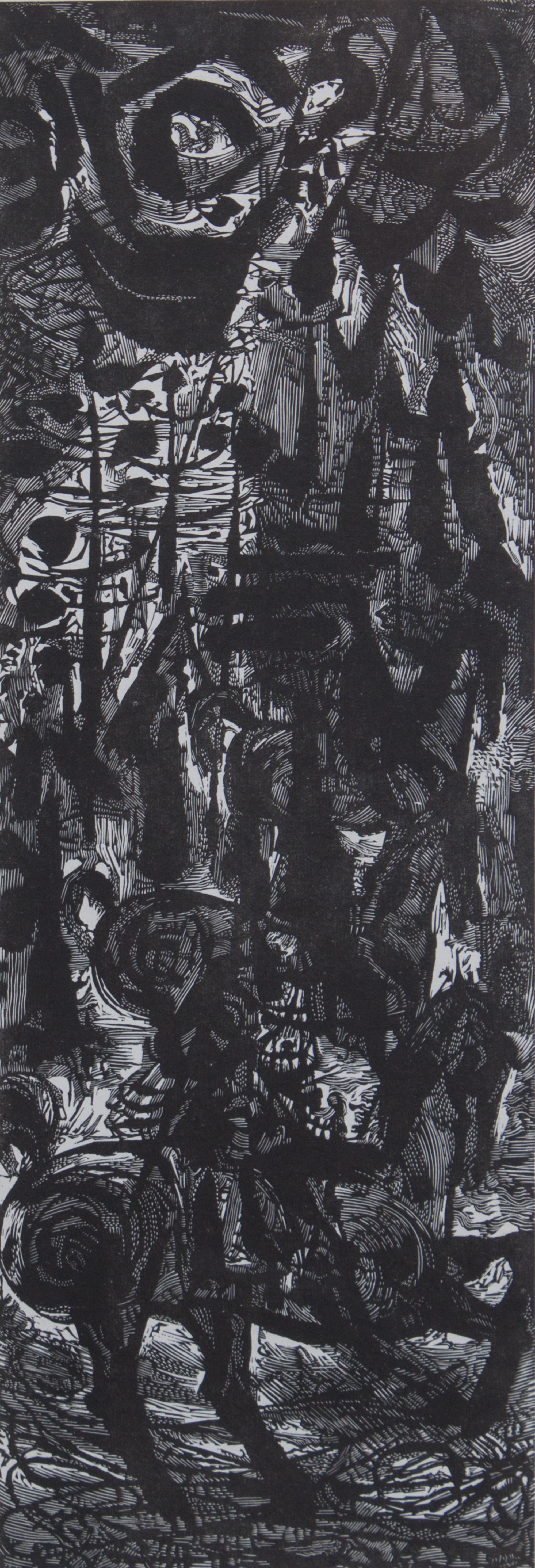 Misch Kohn, (American, 1916-2002), Three Kings, 1957 and Processional, 1955 (two works)