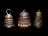 Three Asian Bronze Bells