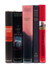 MAILER, Norman (1923-2007). A group of 5 FIRST EDITIONS, MOST SIGNED, comprising:
