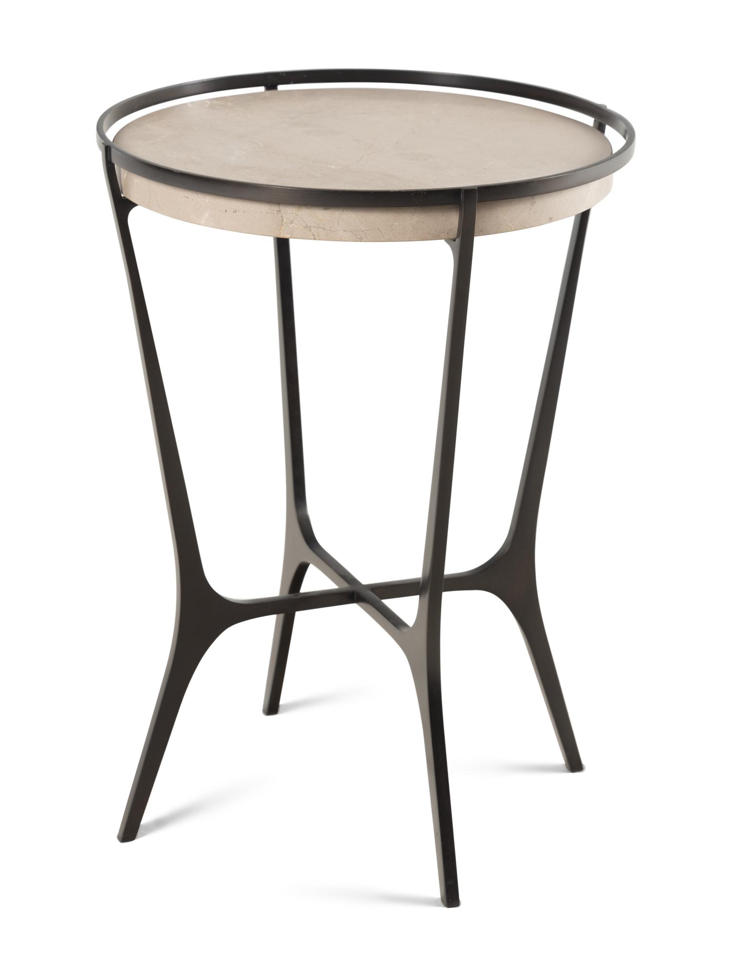 A Holly Hunt Studio Chloe Drink Table
