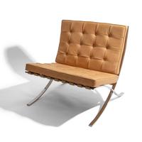 Reupholstered Barcelona Chairs, set of 4