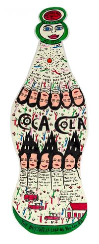 The Reverend Howard Finster, (American, 1916-2001), Mr. Coke, 1991