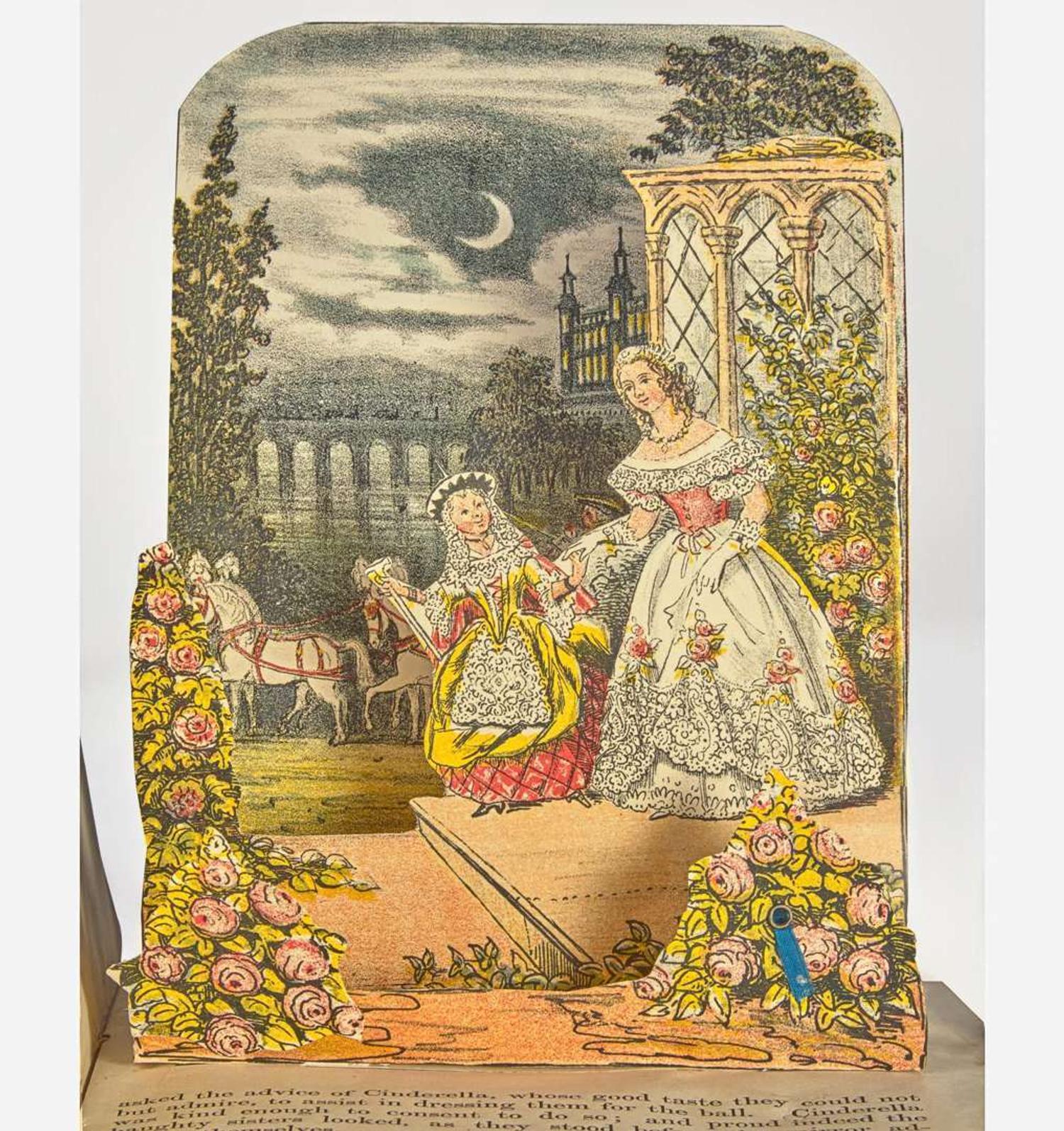 [Children's & Illustrated] [Pop-Up Book] Dean's New Scenic Books, No. 3, Cinderella