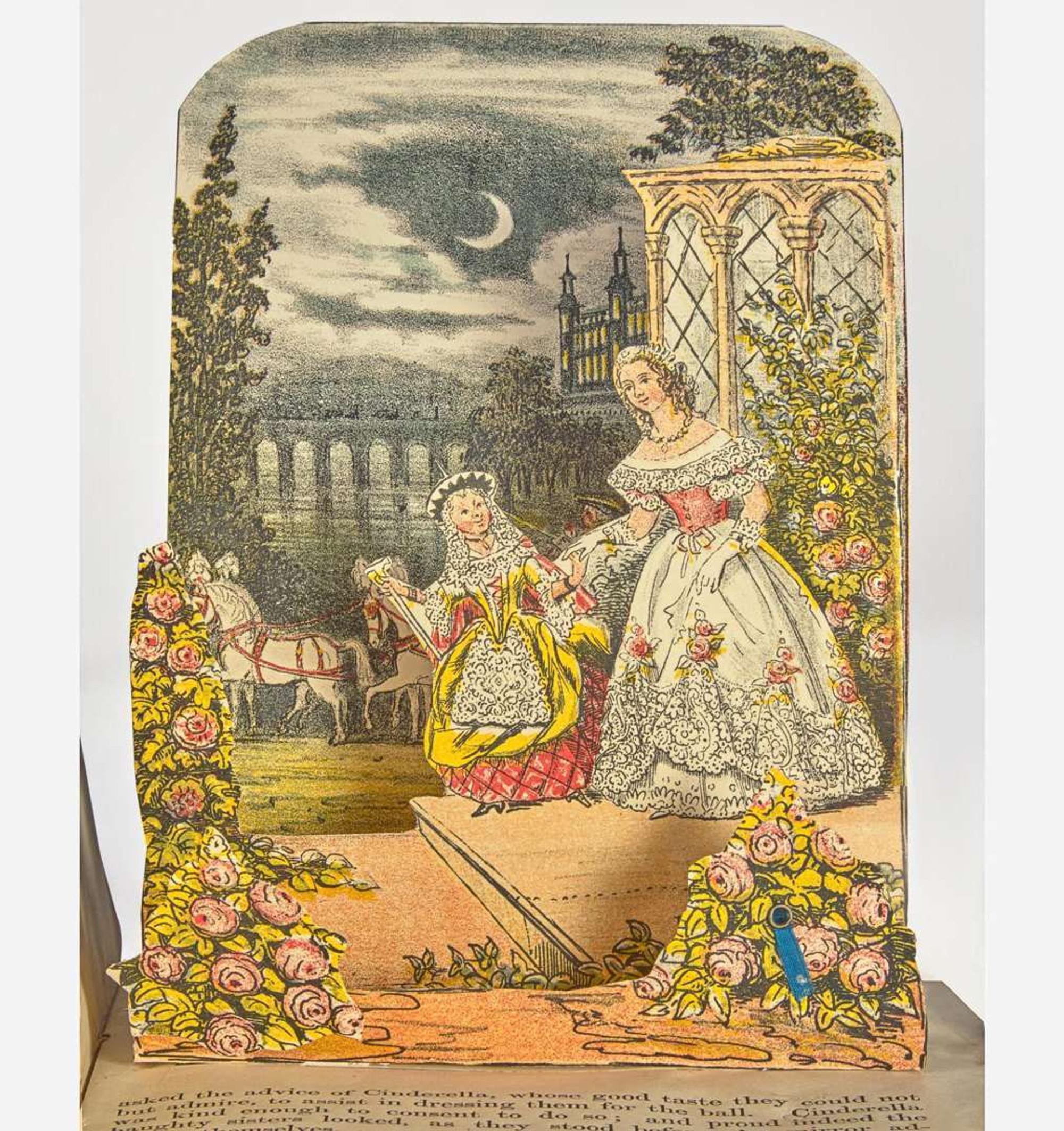 [Children's & Illustrated] [Pop-Up Book] Dean's New Scenic Books, No. 3, Cinderella