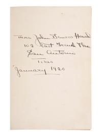 [TEXAS] -- [McCULLOCH, Henry (1816-1895), his copies]. A group of books related to Texas history, comprising: