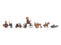 Six German and American Tin Lithograph Mechanical Toys
