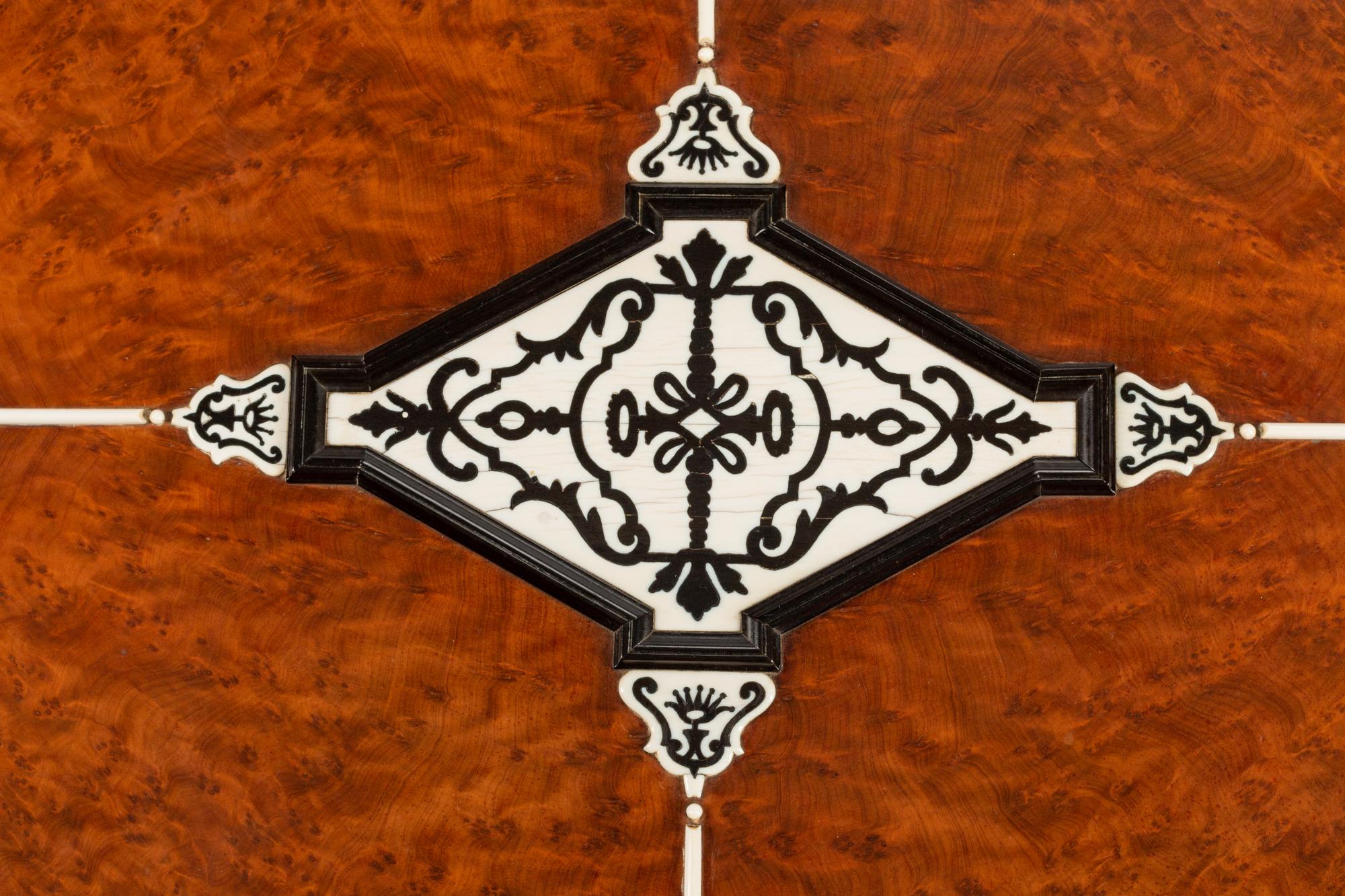A French Inlaid Burlwood Traveling Desk — 19TH CENTURY